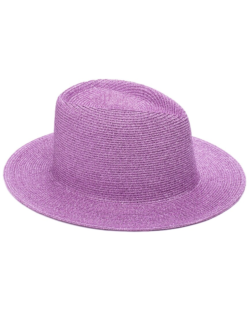 Shop Eugenia Kim Blaine Hat In Purple