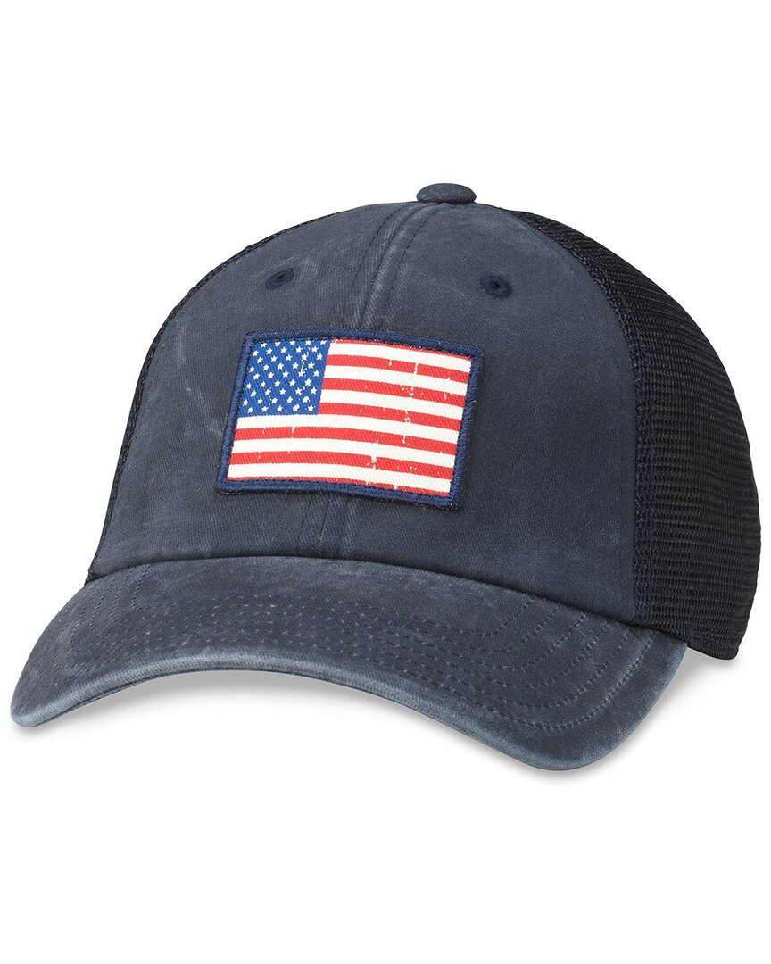 Shop American Needle Raglan Bones Hat In Blue