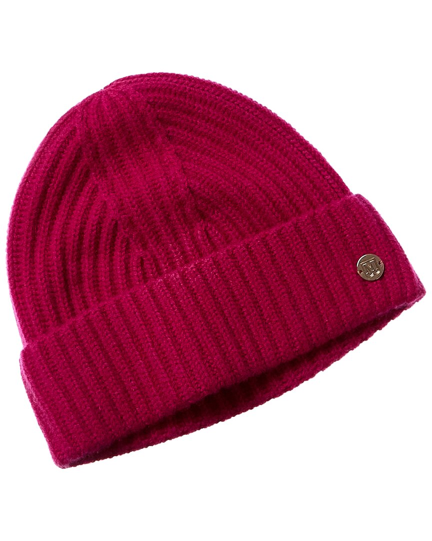 Shop Bruno Magli Cashmere Rib Hat