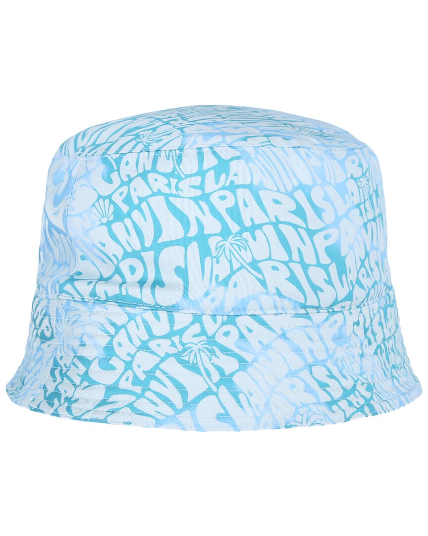 Shop Lanvin Bucket Hat In Blue