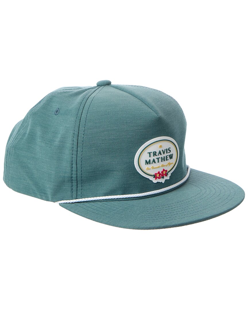 Travismathew Patron Badge Cap In Silver