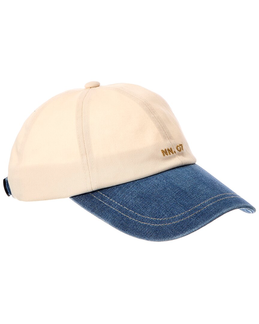 Nn07 Nn.07 Logo Cap In Beige