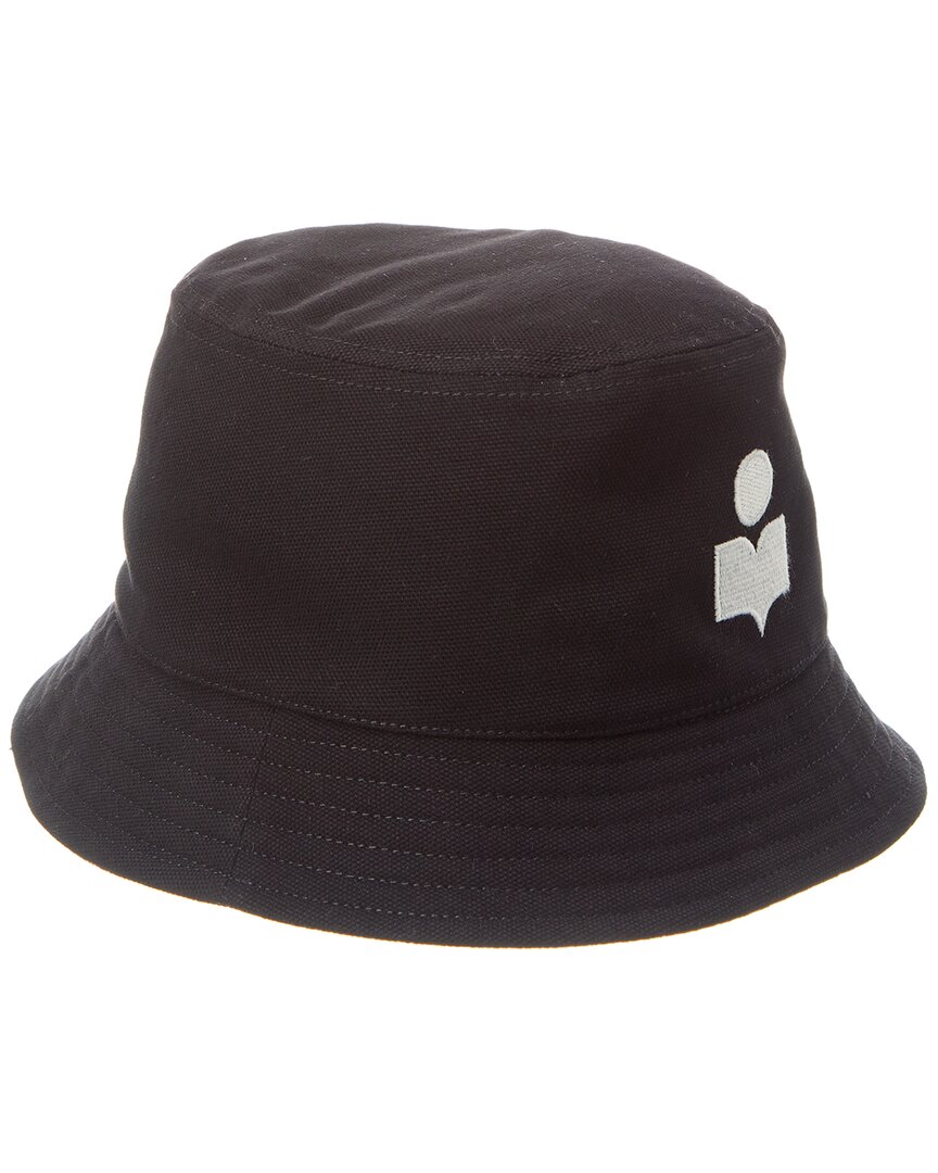 Shop Isabel Marant Haley Bucket Hat In Black