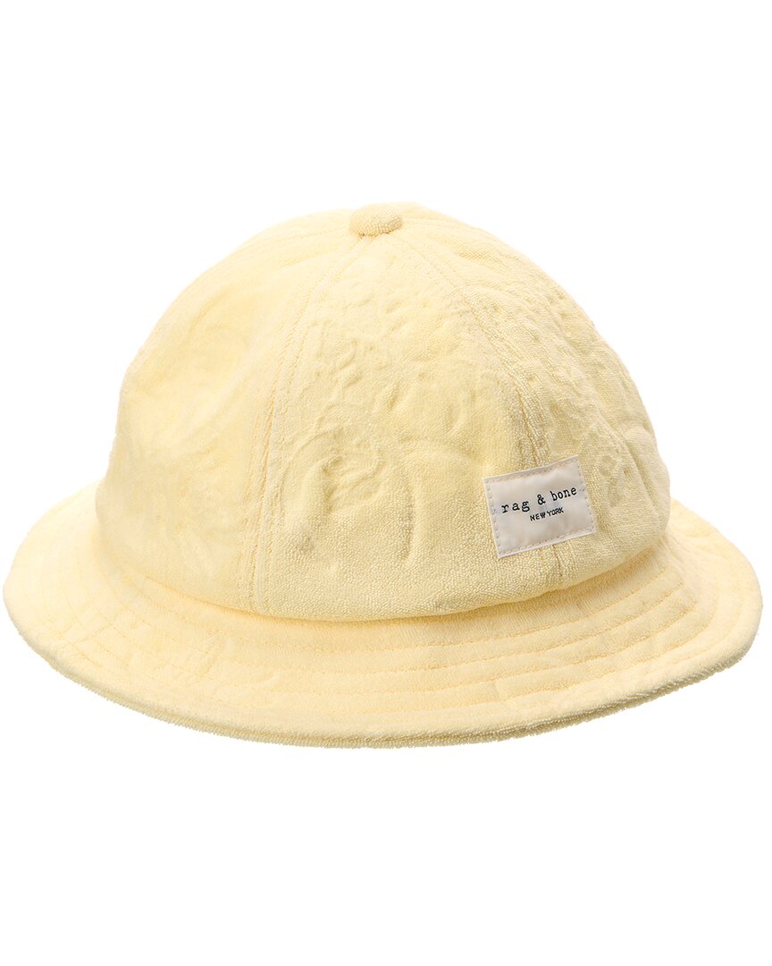 Rag & Bone Addison Twist Bucket Hat In Yellow
