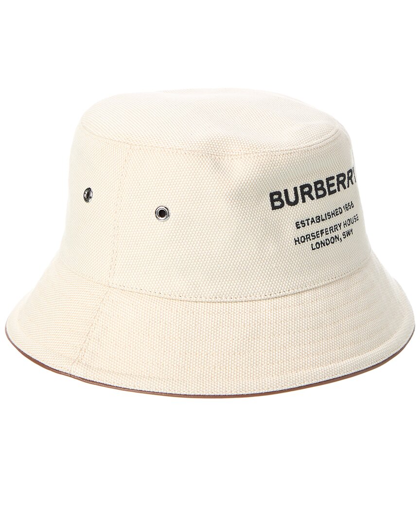 Shop Burberry Horseferry Bucket Hat In Brown