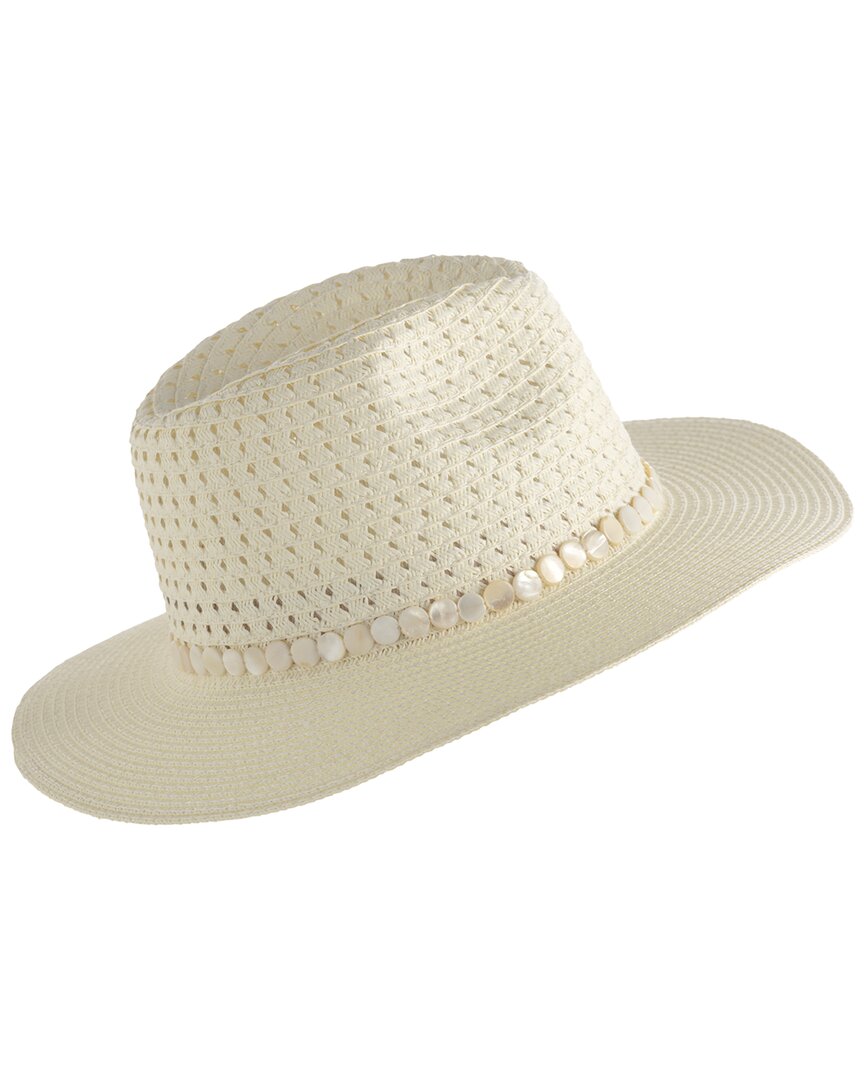 Shop Shiraleah Astor Hat In White