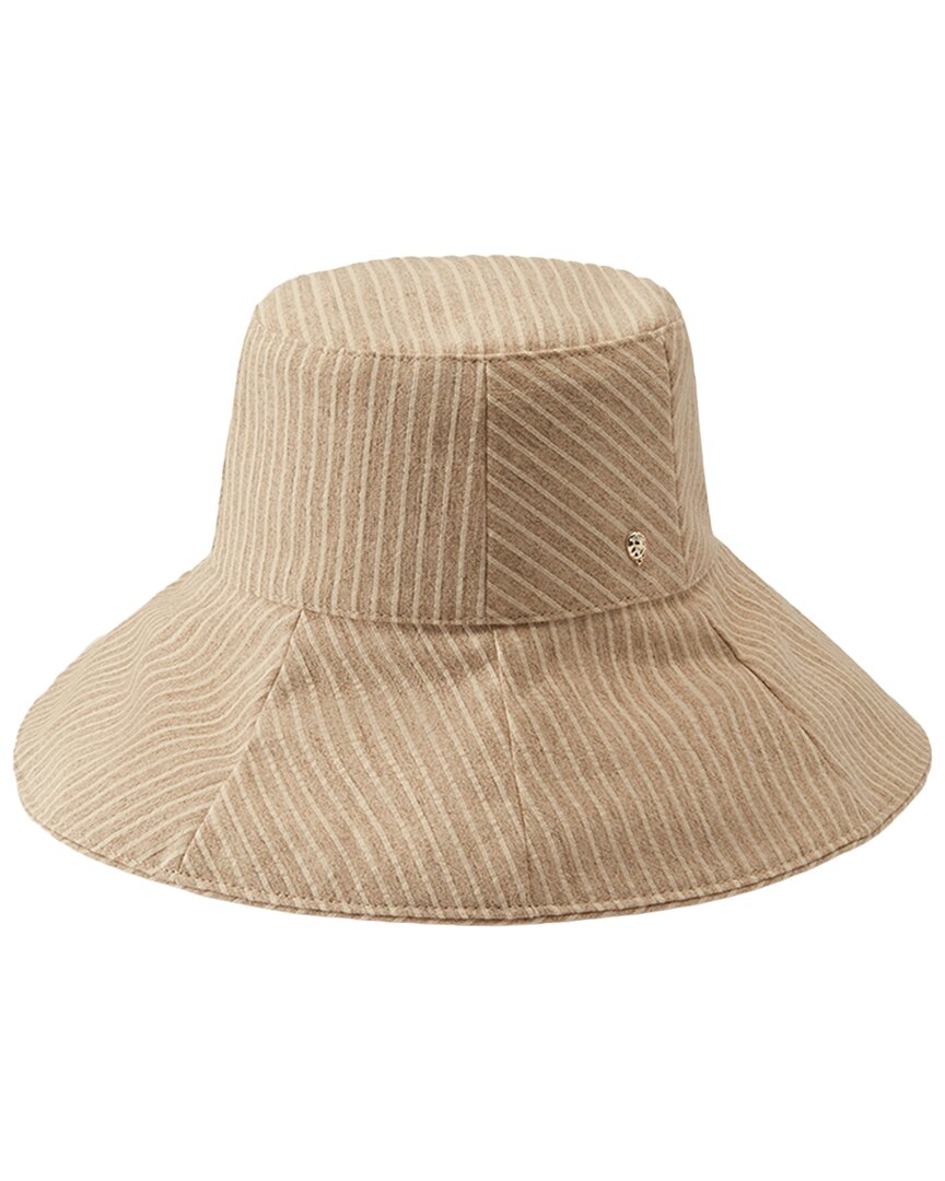 Shop Helen Kaminski Vaulcluse Bucket Hat In Brown