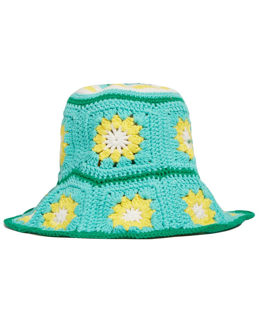 Jocelyn Crochet Hat In Green