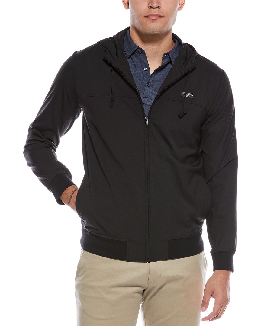 Travis Matthew Travismathew Wanderlust Pullover In Black