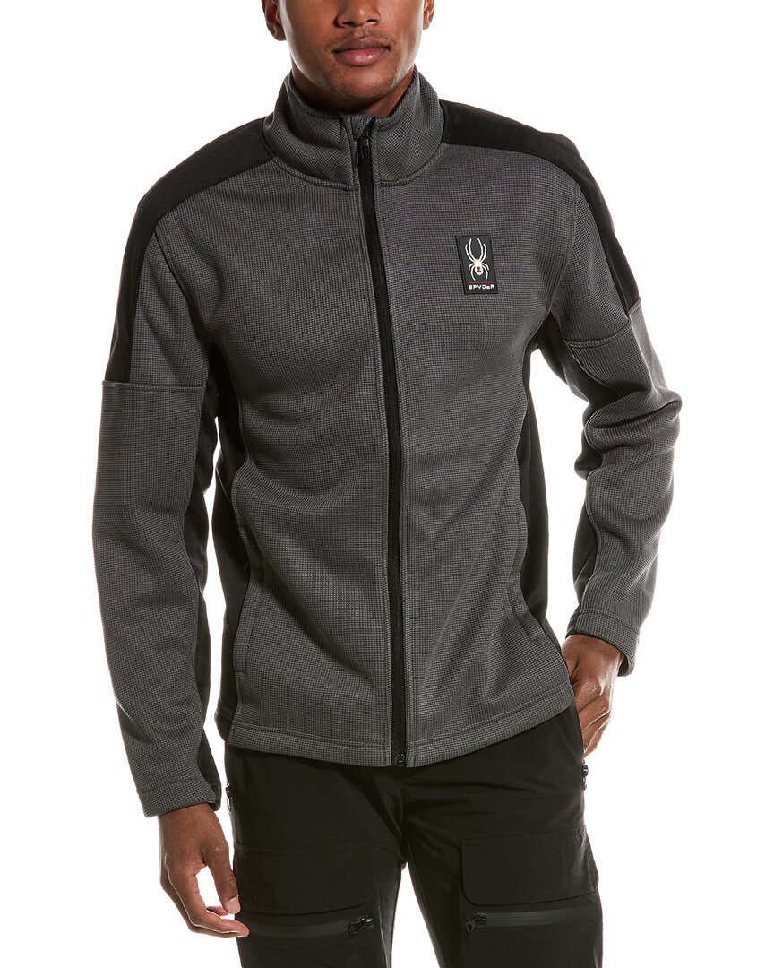 Spyder Mendoza Softshell Jacket In Grey