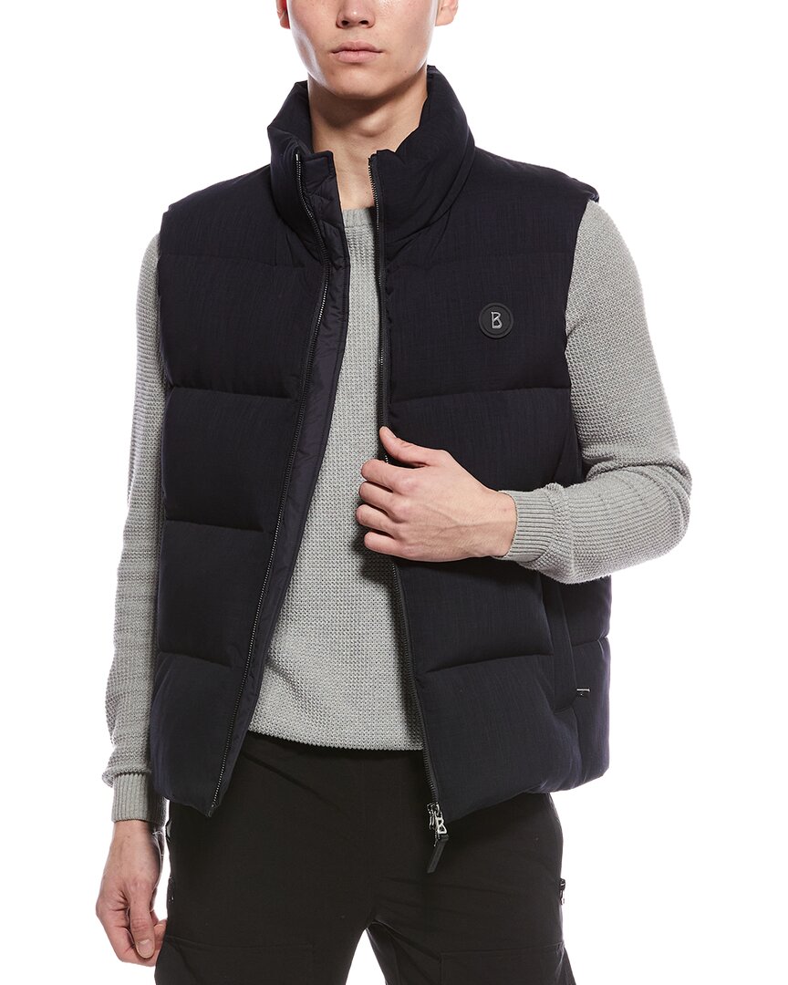 Bogner Yumo Puffer Vest In Blue