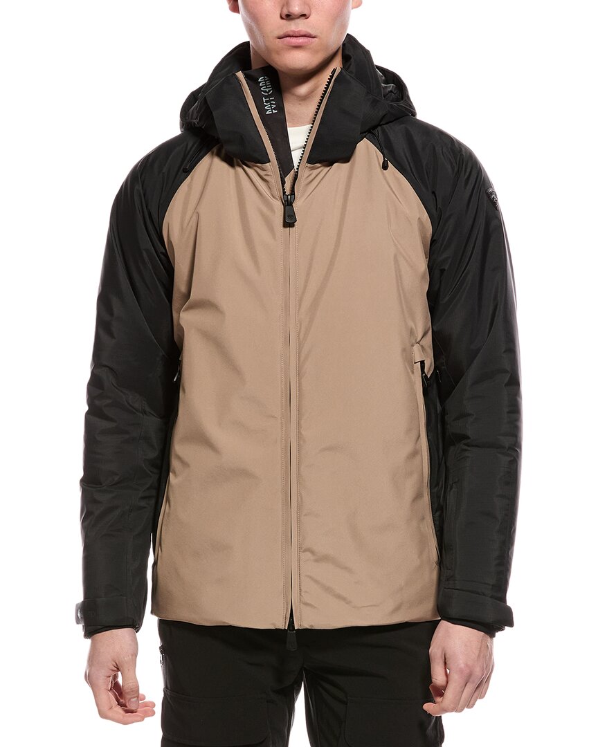 Post Card Down Ski Jacket In Brown