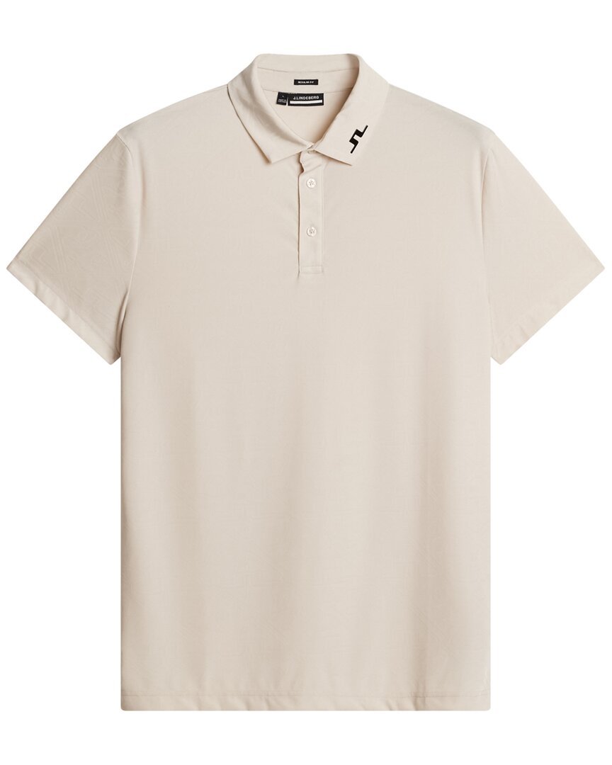 J. Lindeberg J.lindeberg Bison Regular Jacquard Polo
