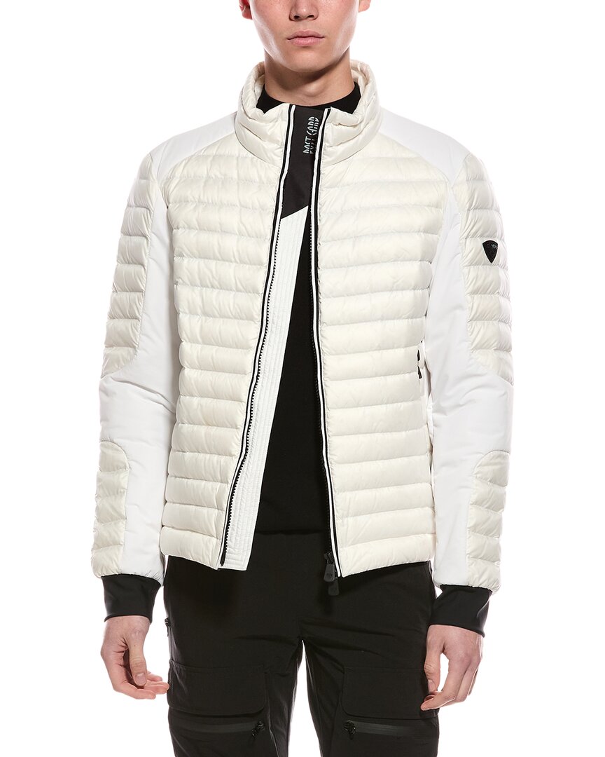 Post Card Down Ski Jacket In White