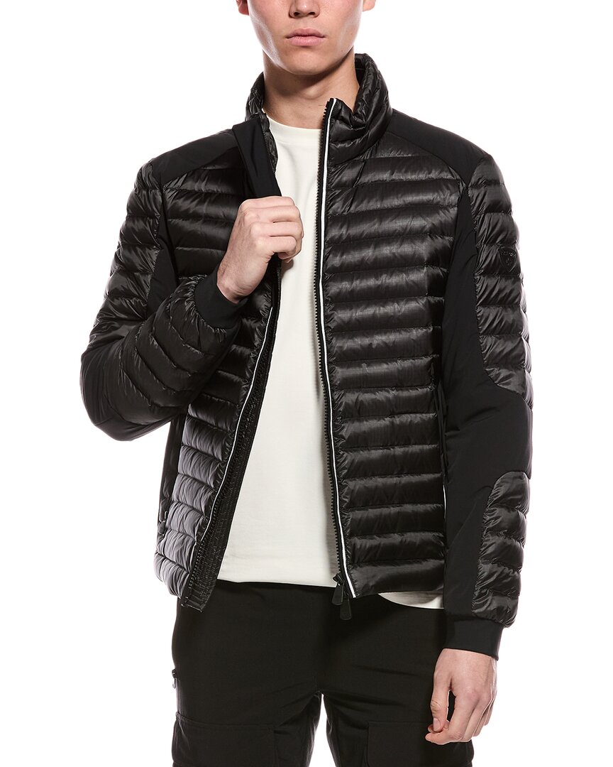 Post Card Down Ski Jacket In Black
