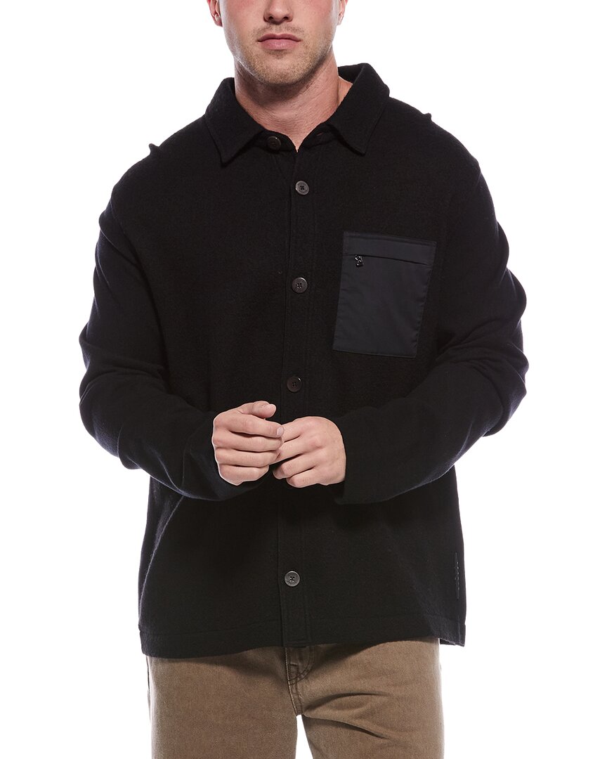 Bogner Unto Wool-blend Shirt In Black