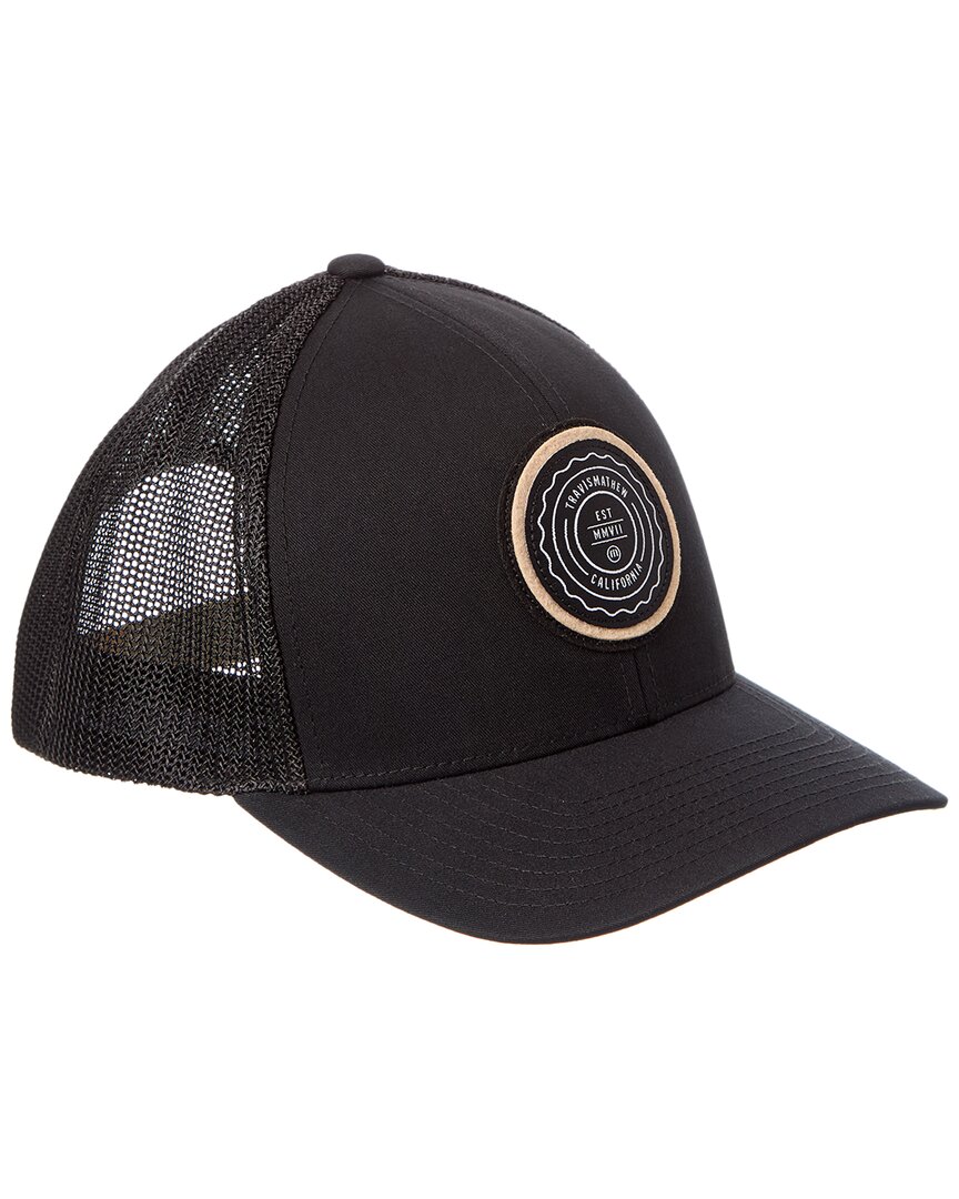 Travis Mathew The Patch Snapback Hat In Black