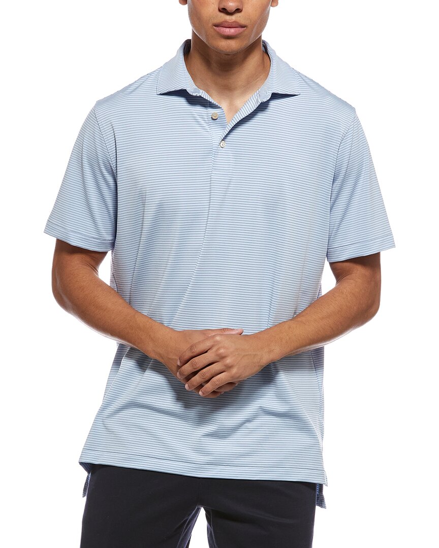 Peter Millar Polo Shirt In Blue