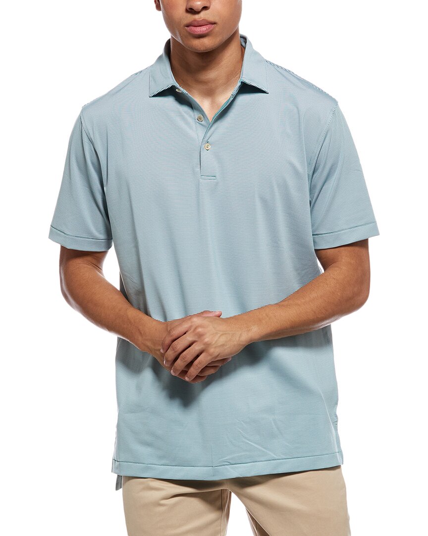 Peter Millar Polo Shirt In Blue