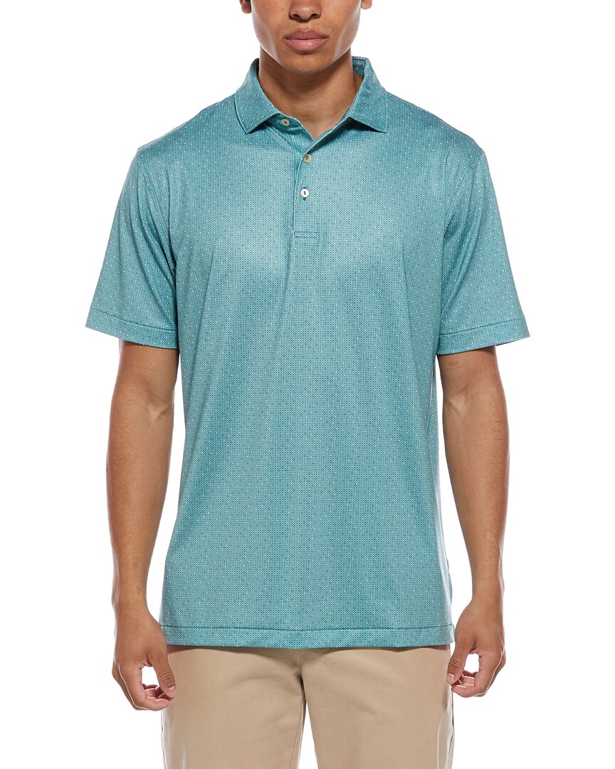 Peter Millar Polo Shirt In Gray