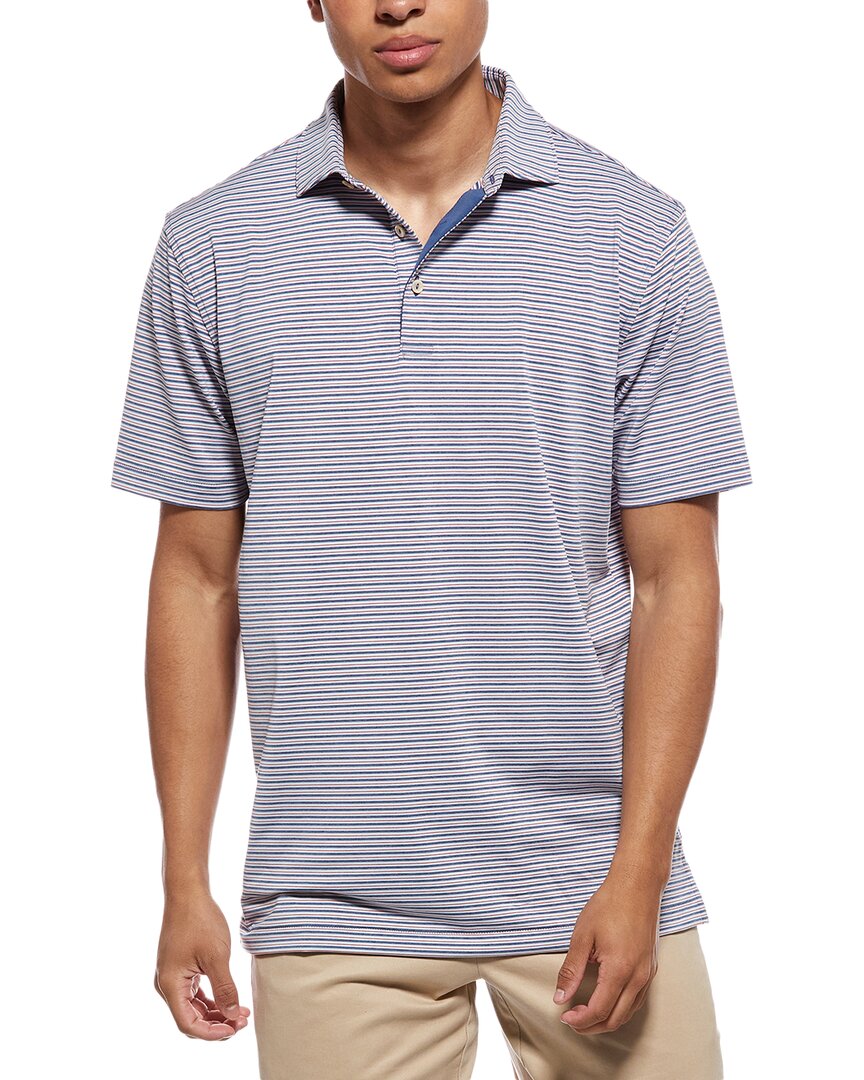 Peter Millar Polo Shirt In Blue