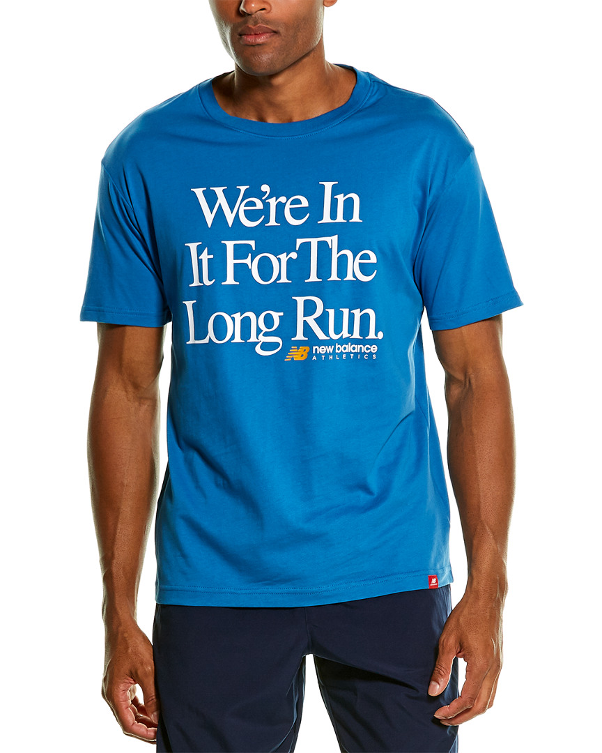 Image of New Balance Essentials Icon Long Run T-Shirt