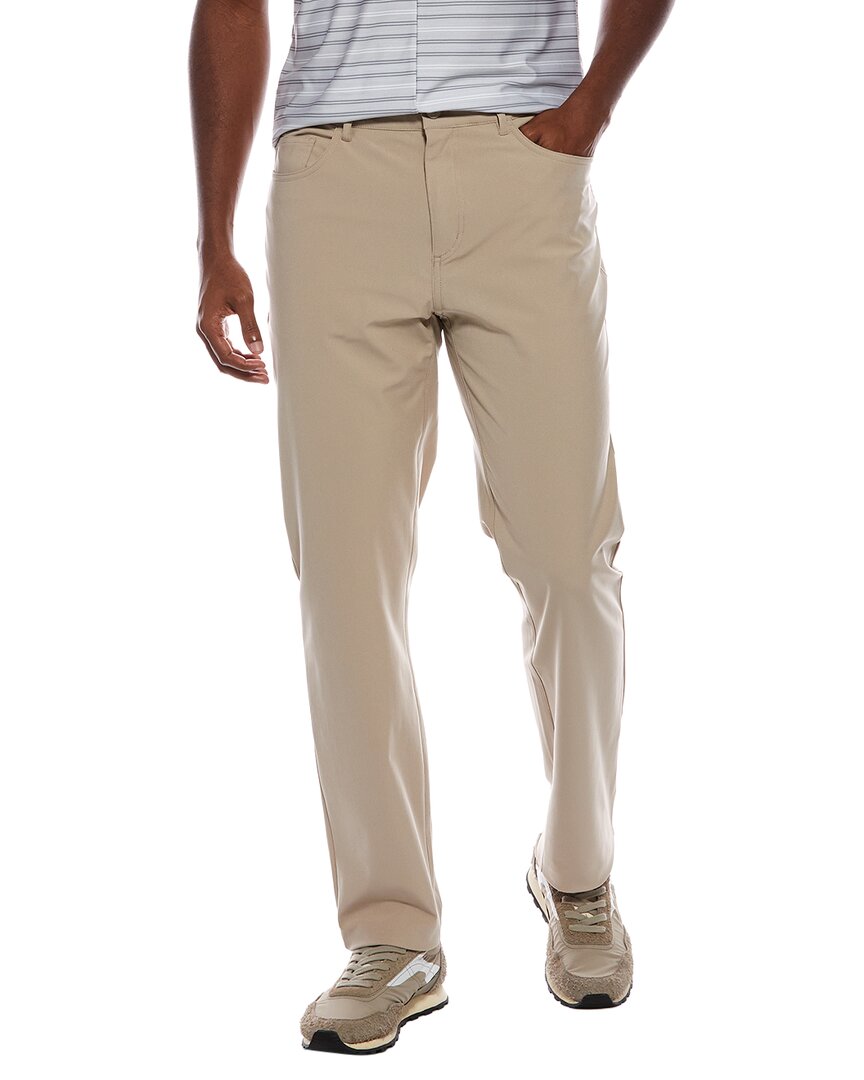 Ben Sherman 4-way Stretch Tech Pant In Brown