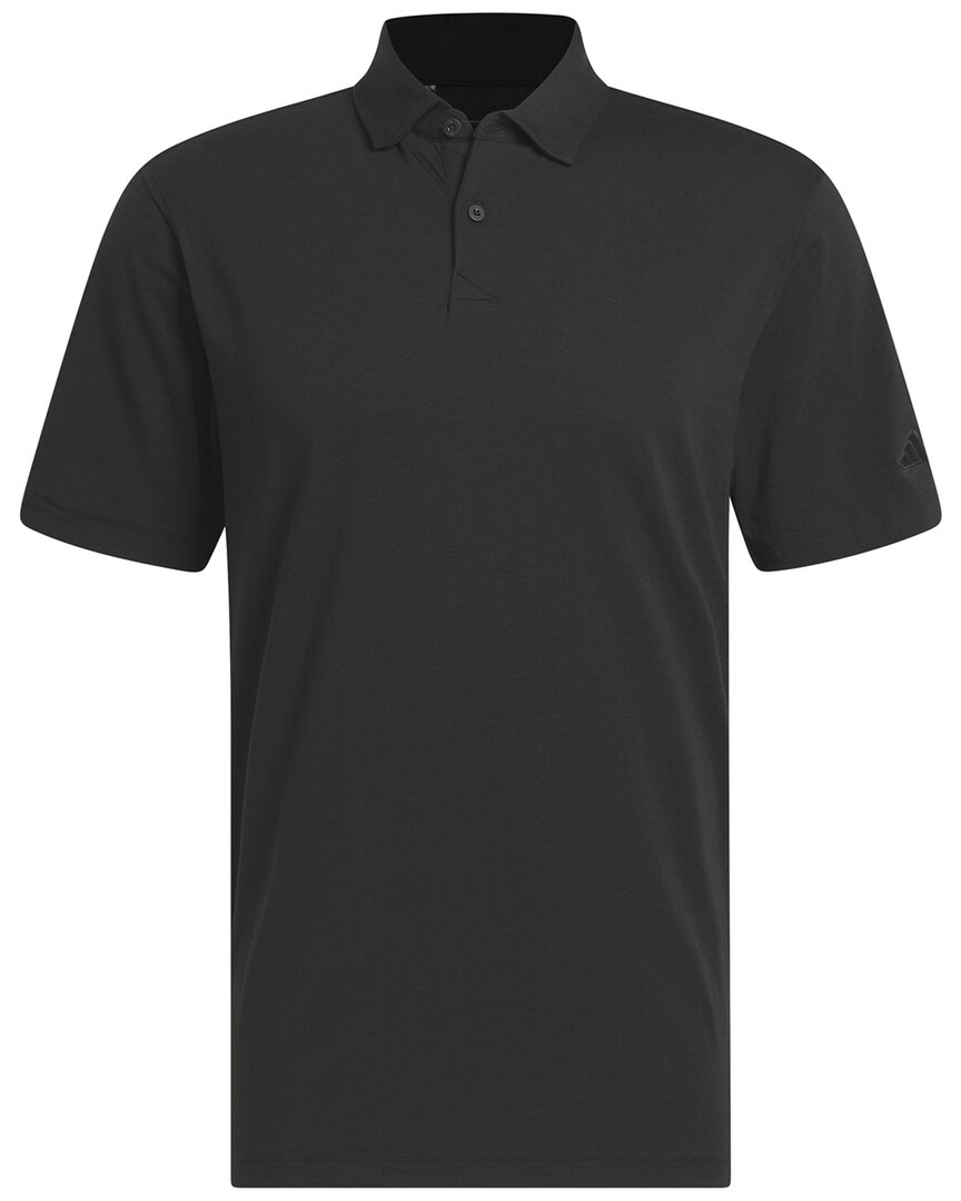 Adidas Golf Go-to Polo Shirt In Black