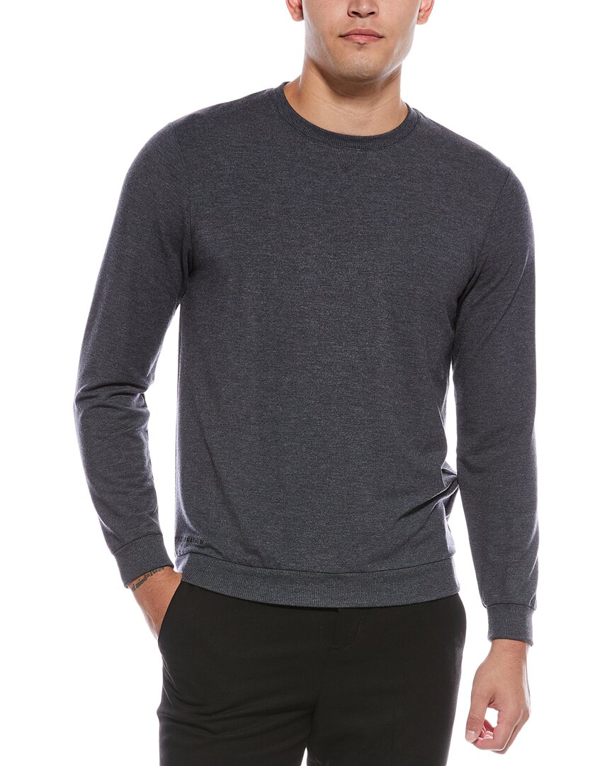 Travis Matthew Travismathew Amenities Crewneck Sweatshirt In Gray