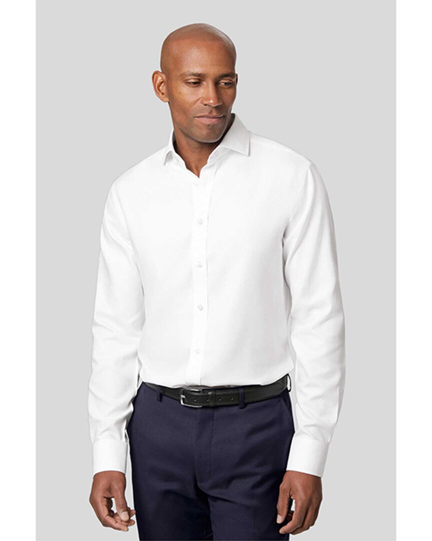 Shop Charles Tyrwhitt Non-iron Ludgate Weave Cutaway Slim Fit Shirt