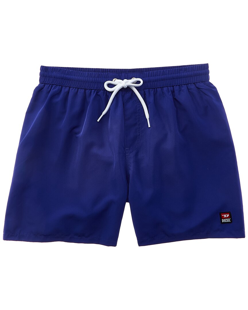 Diesel Wave Out Swim Trunk In Blue