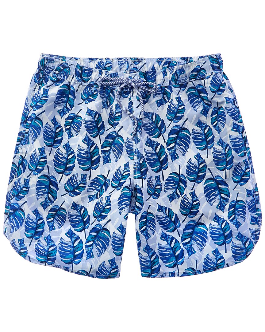 Tailorbyrd Tropical Leaves Swim Short