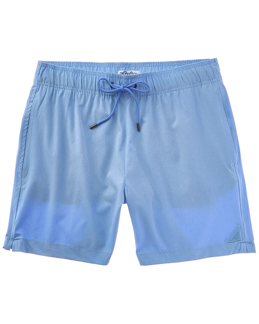 MR. SWIM MR. SWIM CHAMBRAY COMPRESSION SWIM TRUNK