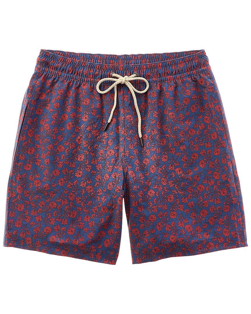 Fair Harbor The Bayberry Swim Trunks In Red ModeSens