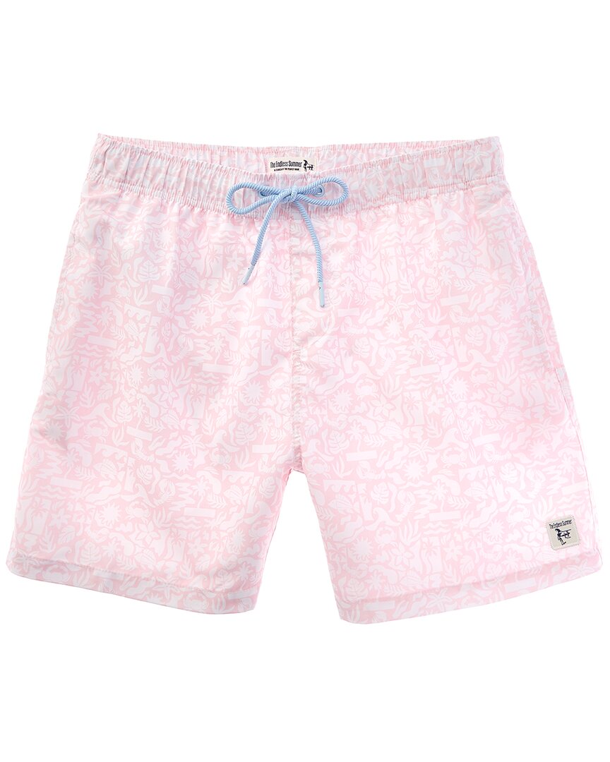 Endless Summer Swim Trunk In Pink