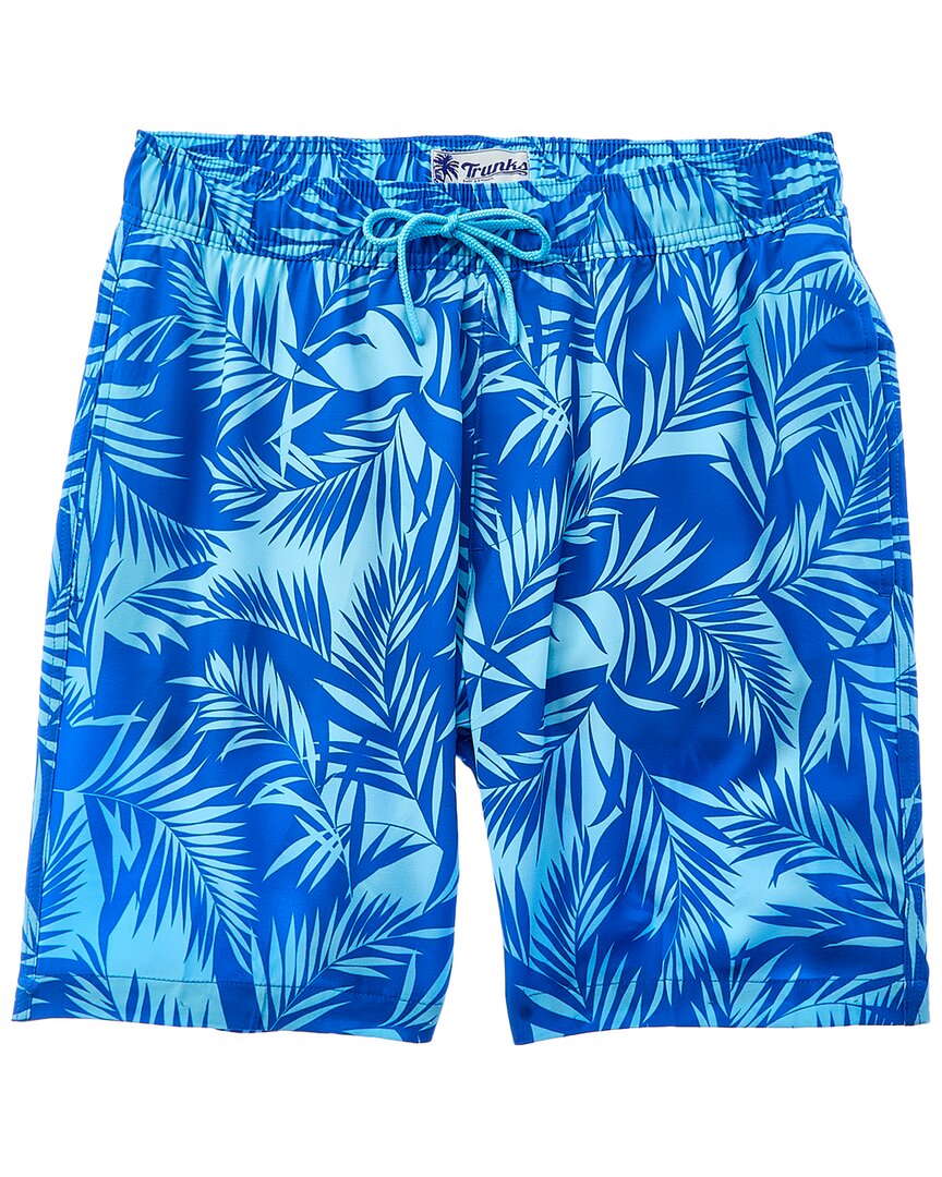 Trunks Surf & Swim Co. Comfort-lined Swim Short In Blue