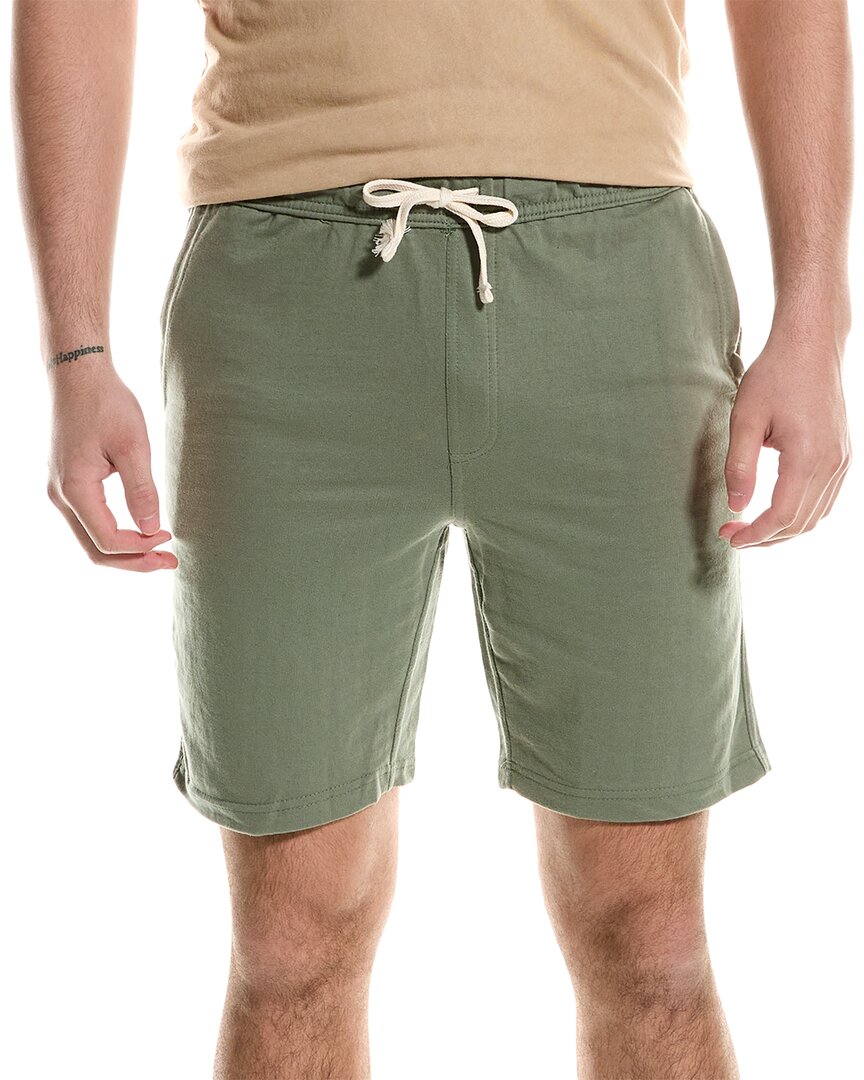 Shop Trunks Surf & Swim Co. French Terry Short In Green