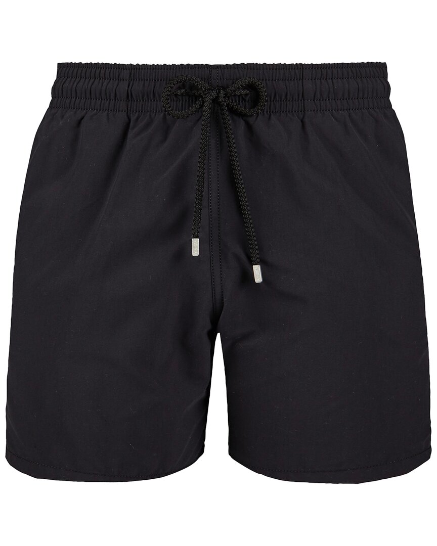 Vilebrequin Plain Swim Shorts In Black