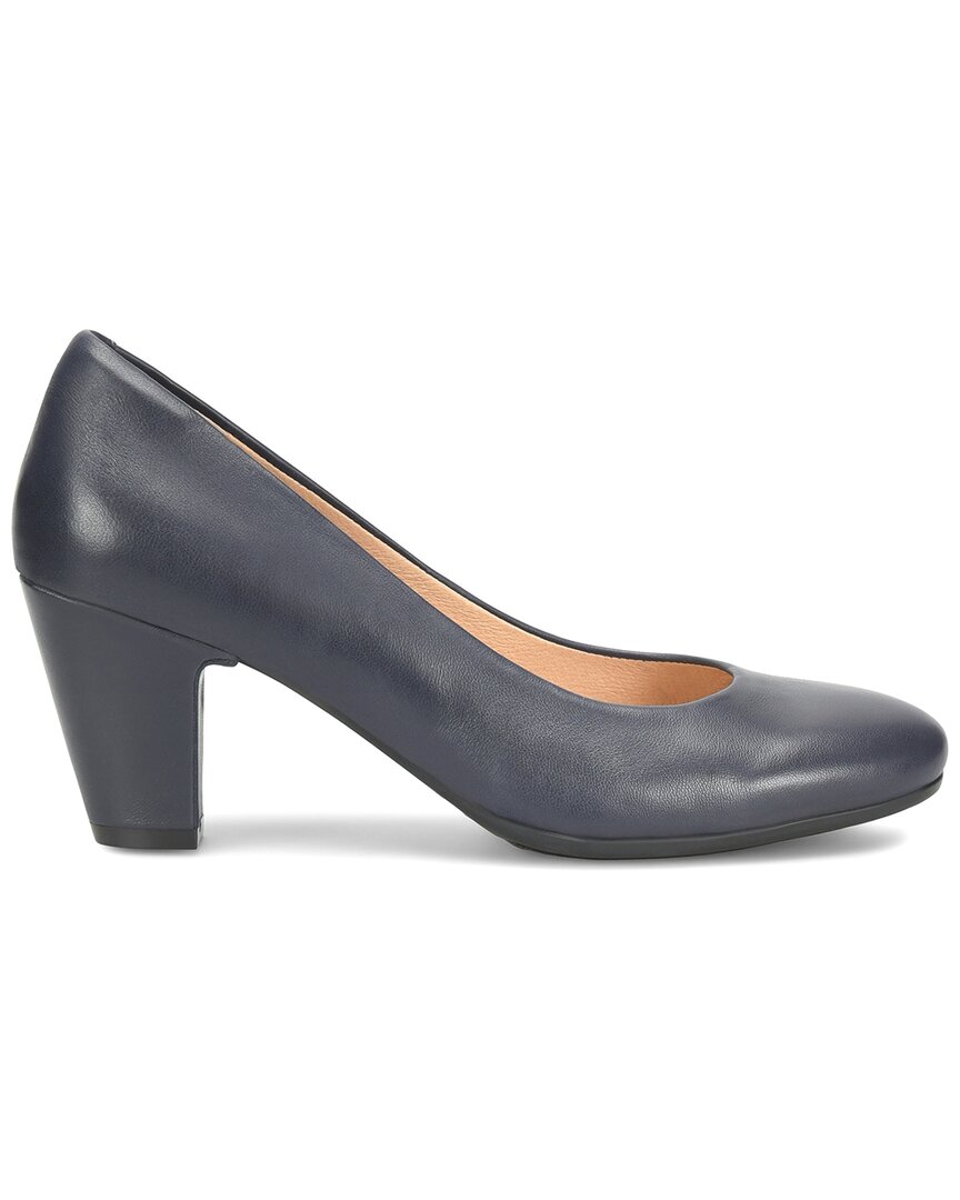 Söfft Lana Leather Pump In Purple