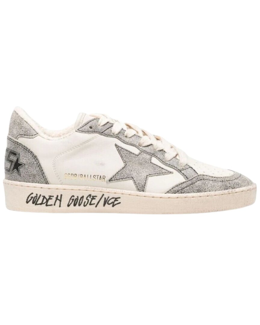 Golden Goose Ball Star Leather & Suede Sneaker