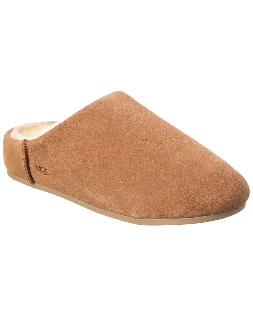 Ugg Elea Suede Slipper In Brown