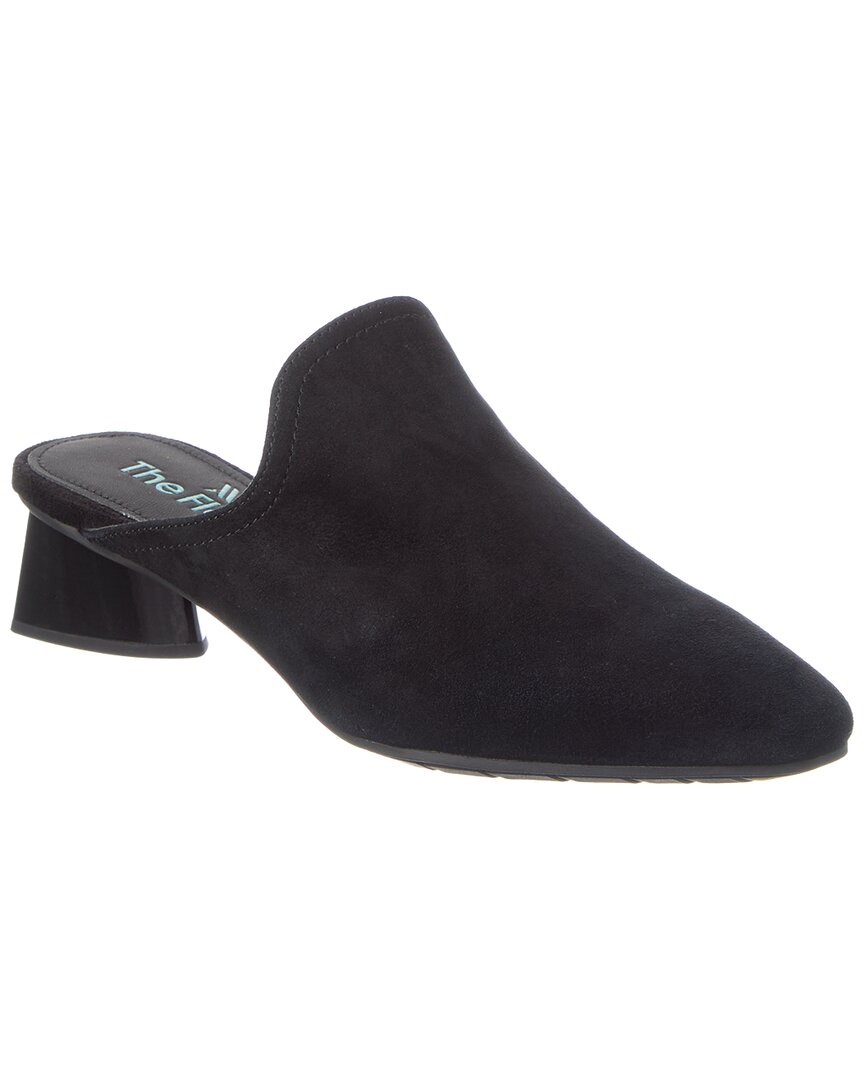 The Flexx Shannen Suede Slip-on In Black