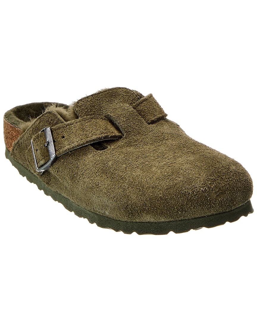 Birkenstock Women's Boston Buckled Slip On Clogs