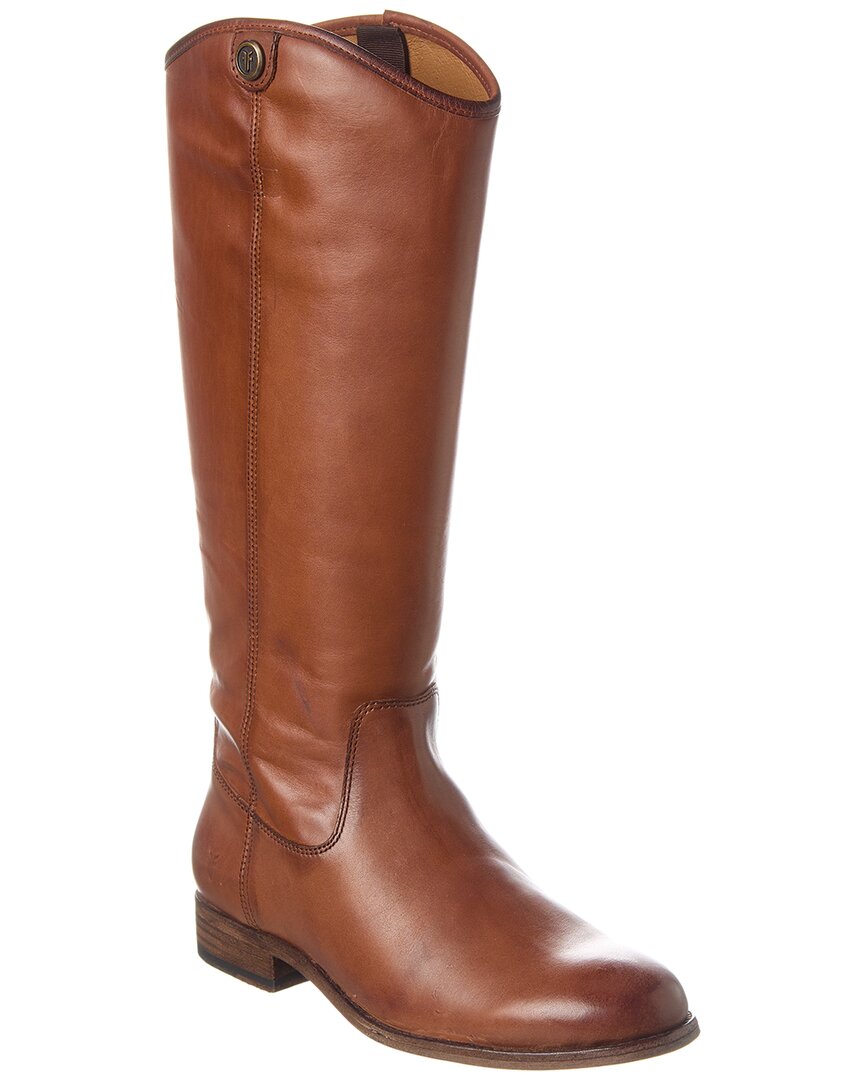 Frye Melissa Button Leather Tall Riding Boots