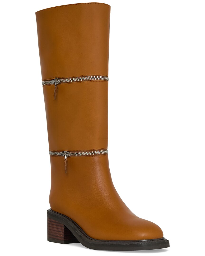 Rebecca Minkoff Convert Tall Leather Boot In Multi