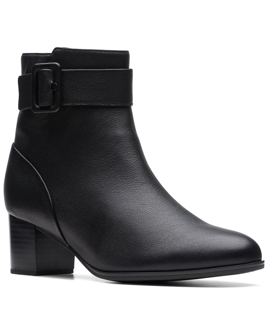 CLARKS CLARKS LOKEN ZIP WP LEATHER BOOT
