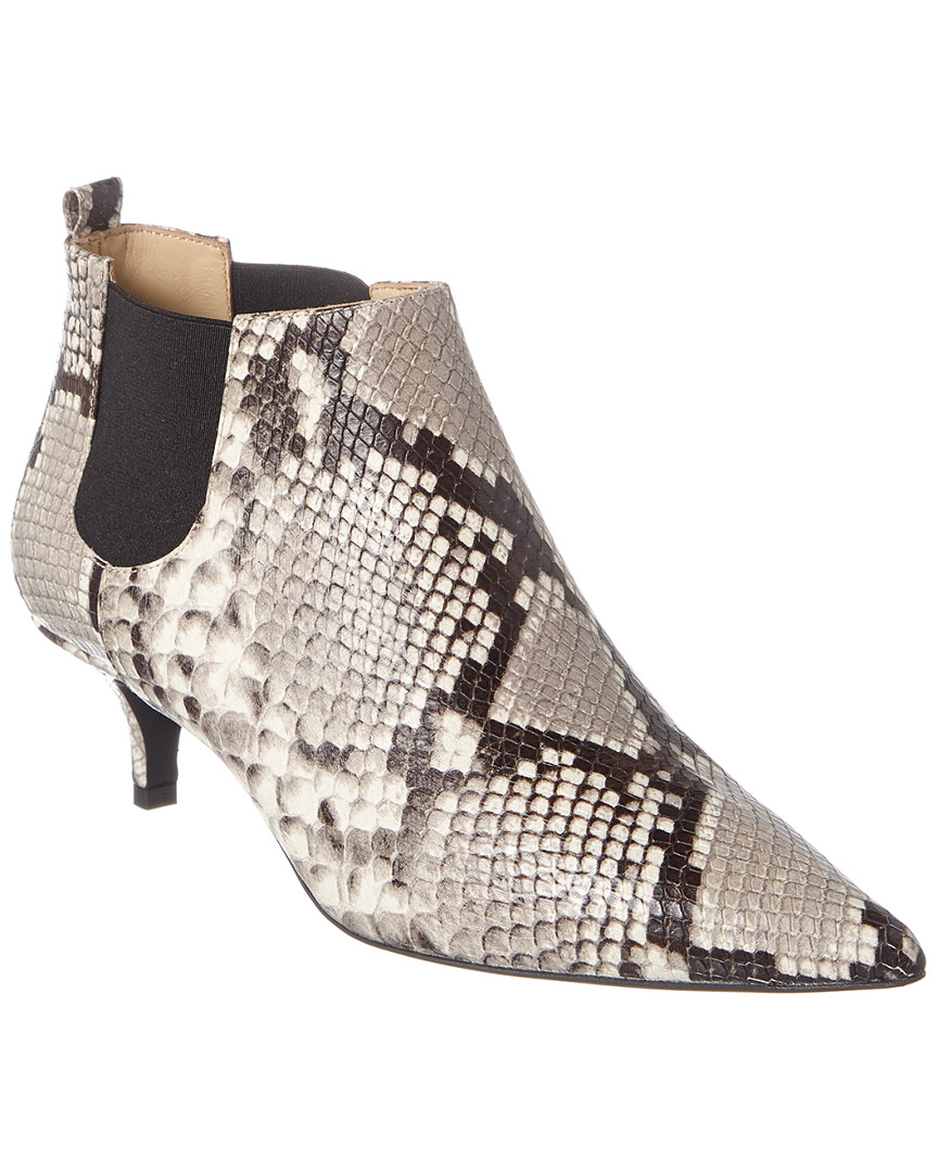 pamela snake embossed leather tall boot