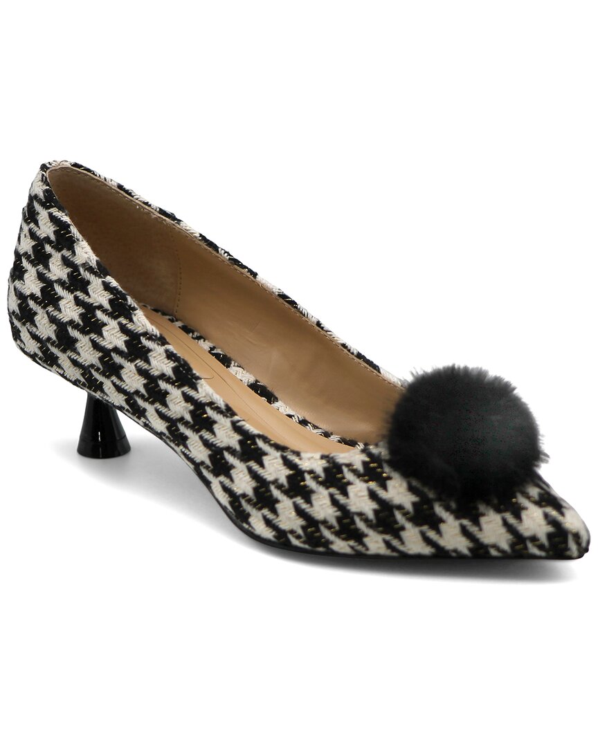 Charles By Charles David Amon Pointed Toe Kitten Heel Pump