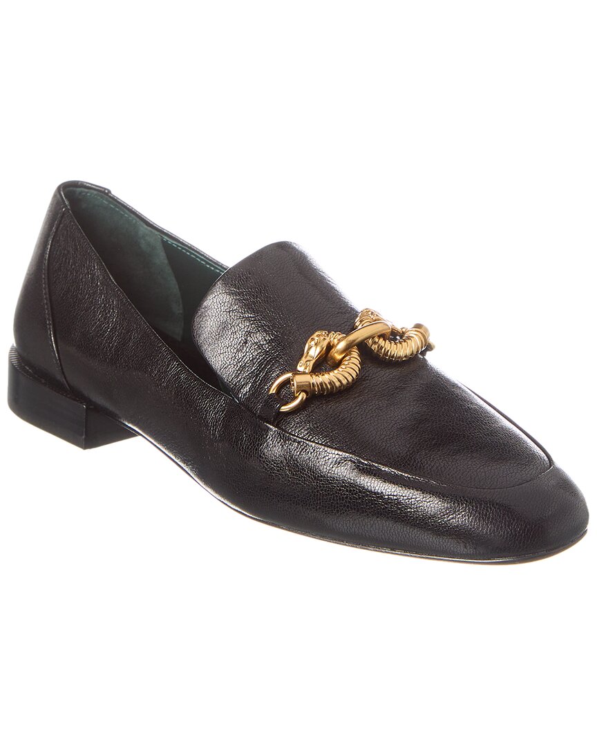 Tory Burch Jessa Leather Loafer In Black