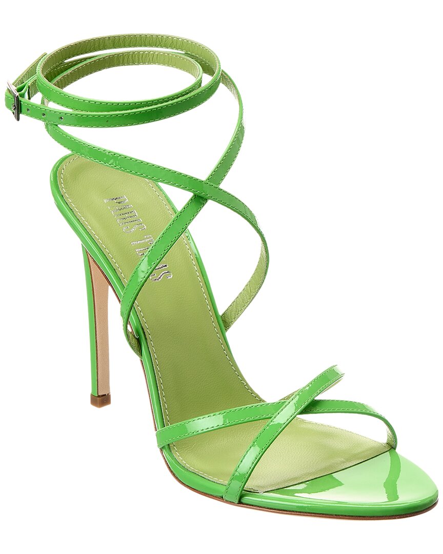 Shop Paris Texas Zoe Patent Sandal In Green